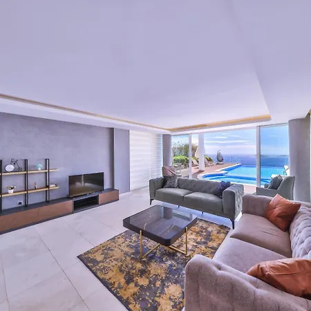 Hillside 2, Sea View, 5 Bedroom, Private Pool, Luxury Design * Καλκάν